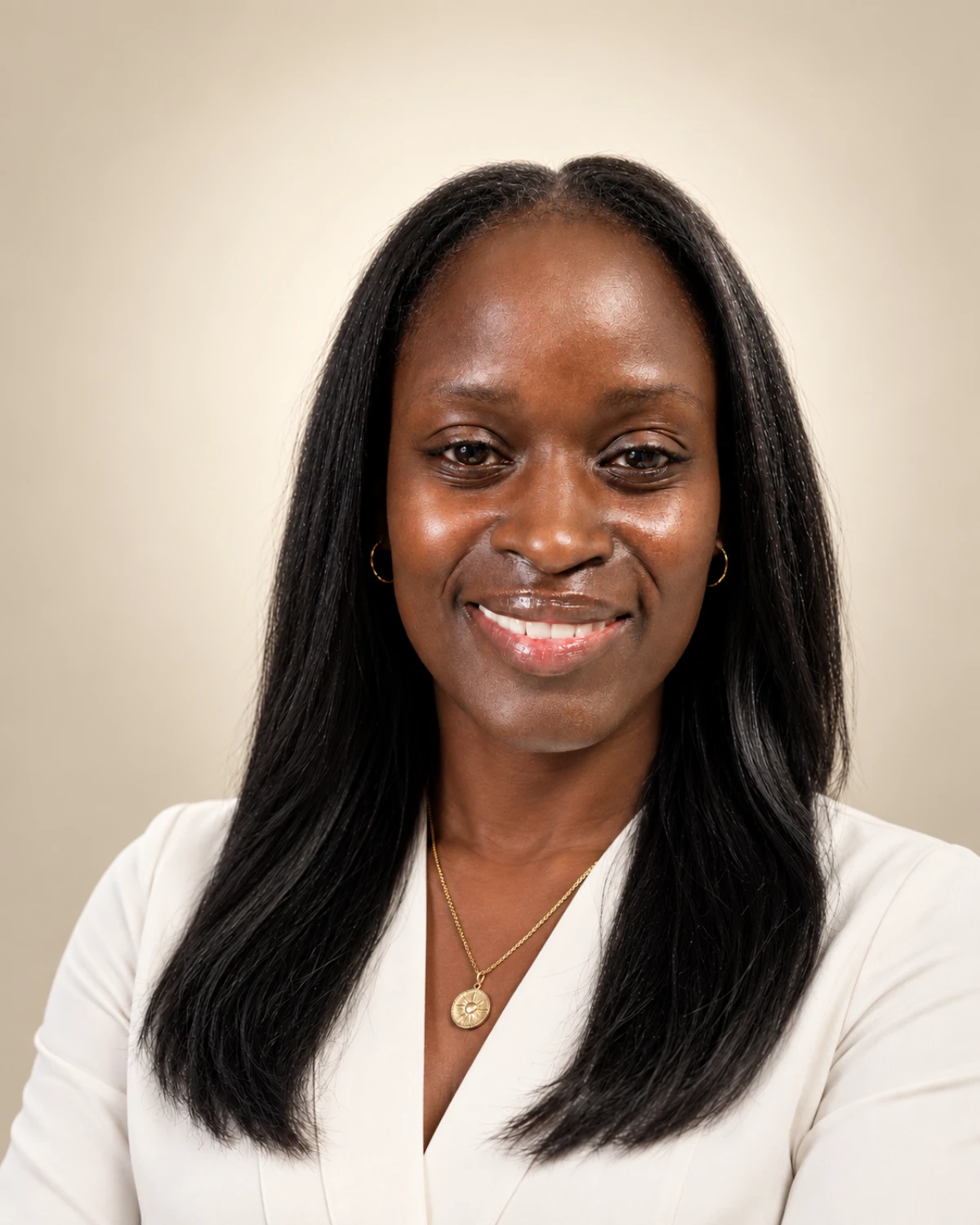 Professional portrait of Dr. Suubi Kasirye, founder of Boon Pelvic and Reproductive Health